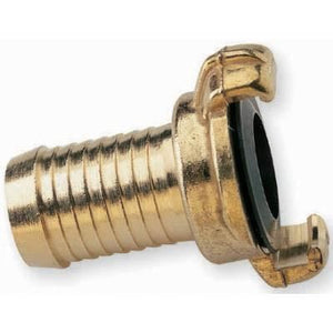 Geka 1" Hosetail Brass Quick Coupler