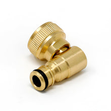 Garden 3/4" BSP Revolving Elbow Brass Quick Connector