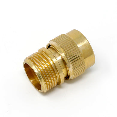 Hose Brass Quick Connector With 3/4